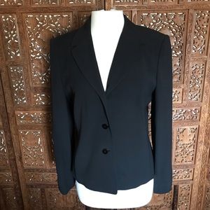 Vintage Black silk  Talbots blazer